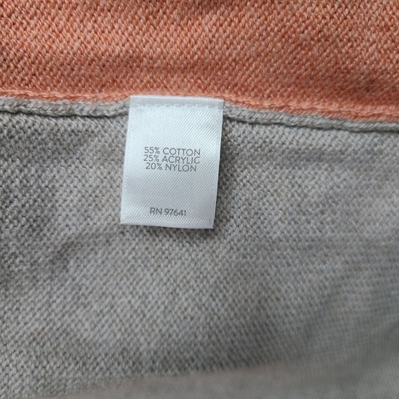 J.Jill Pure Jill Multicolored Colorblock Cardigan Size Large NEW - Picture 13 of 16